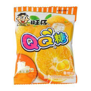 旺仔QQ橙子糖70g soft candy orange flavour
