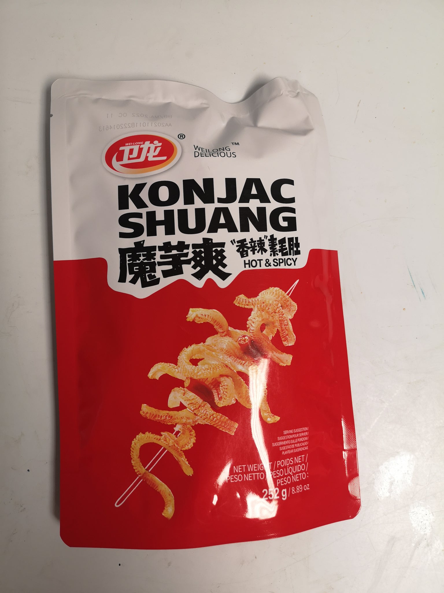 卫龙 魔芋爽 Spicy Konjac 252g