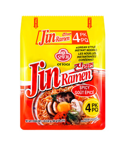 Jin Ramen Spicy 120*4