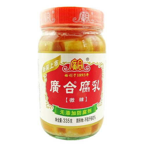 广合腐乳 微辣 335g