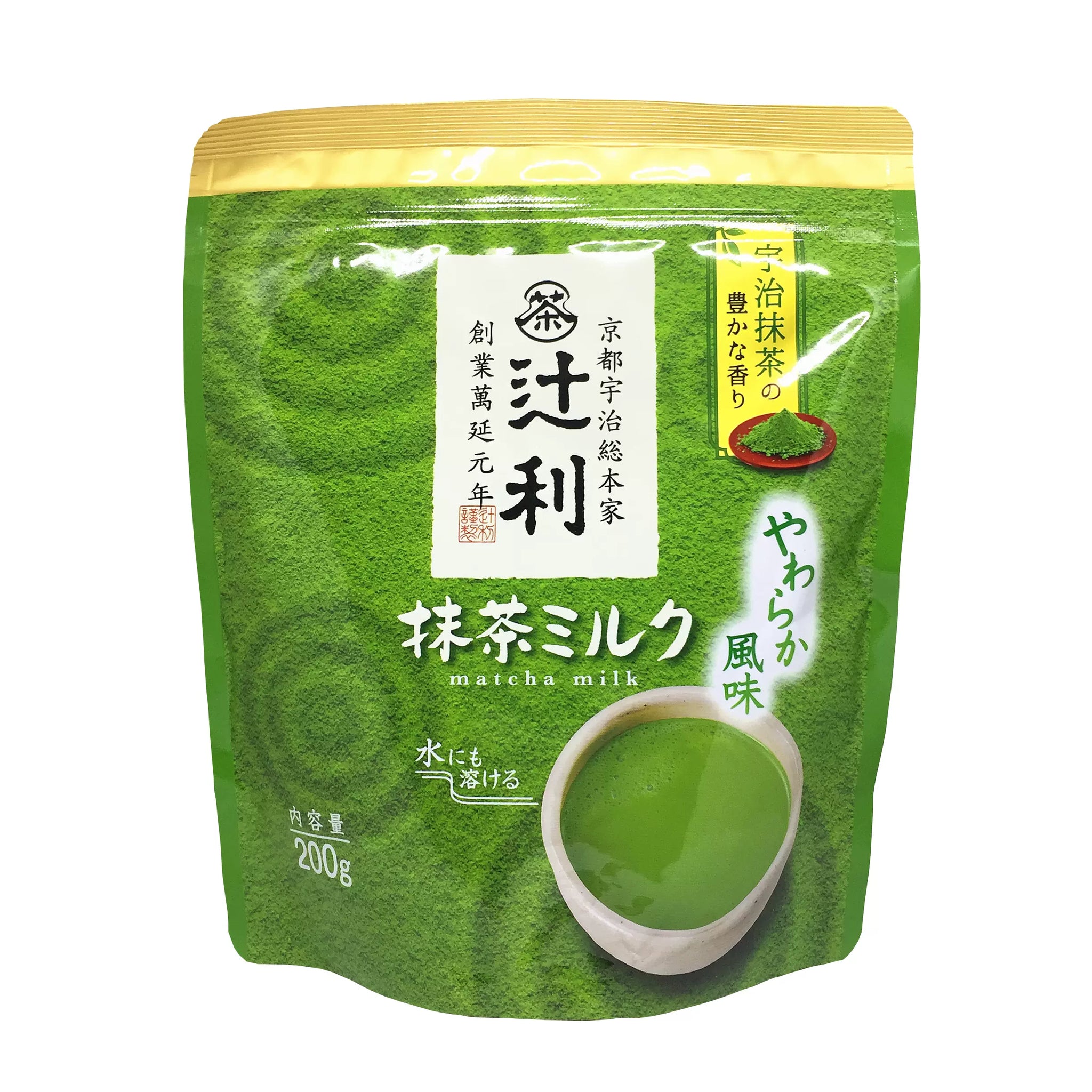 辻利 抹茶粉 Matcha Milk Tea 200g