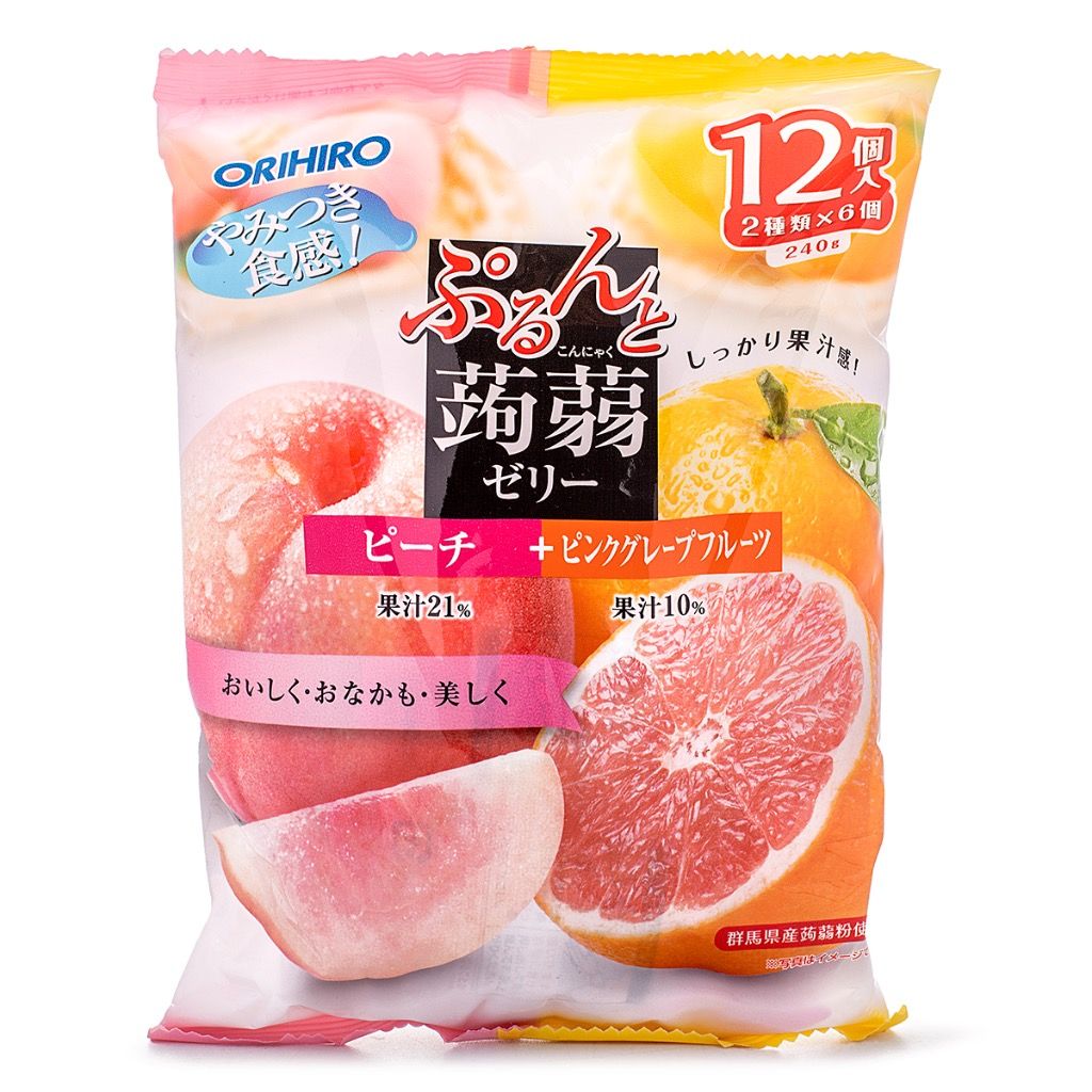 Orihiro 蒟蒻 水蜜桃➕柚子口味