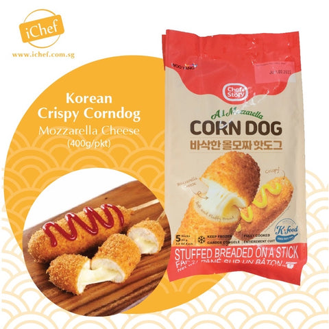 Chef Story  韩国脆皮芝士热狗肠 Breaded Stick With Cheese 400g
