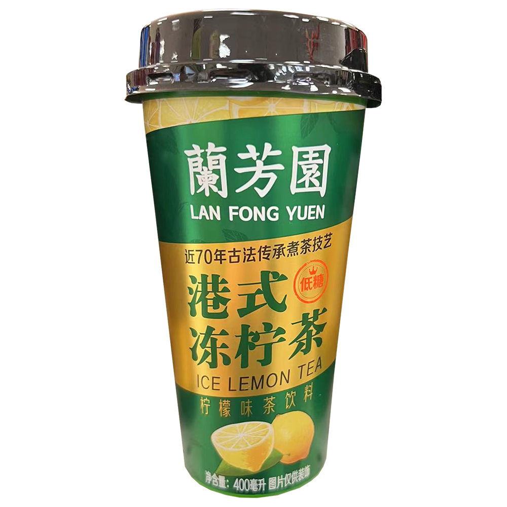 兰芳园  Lan fong yuen 港式冻柠茶 Ice Lemon Tea 400ml