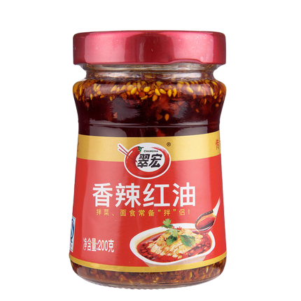 翠宏 香辣红油 Cuihong Spicy Oil 200g×12