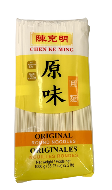 陈克明 原味圆面 1000g Chen Ke Ming Original Round Noodle 1000g