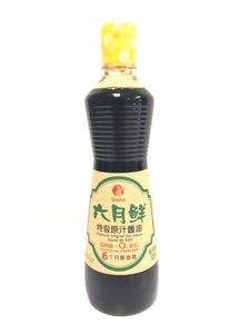 六月鲜特级原汁酱油500ml premium soy sauce