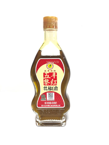五丰黎红花椒油400ml sichuan Pepper corn Oil