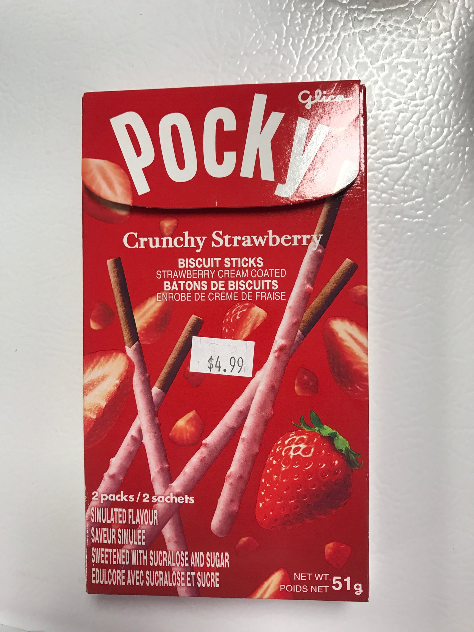 pocky Crunchy strawberry 51g