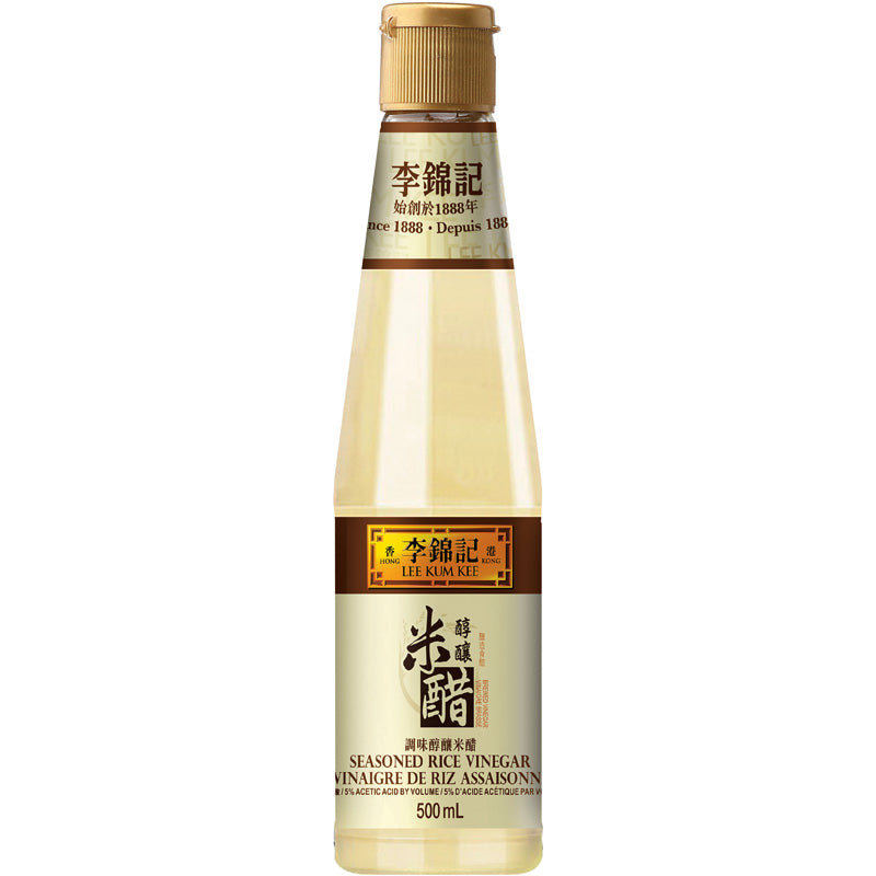 李锦记 醇酿米醋 LEE KUM KEE  Seasoned Rice Vinegar 500ml