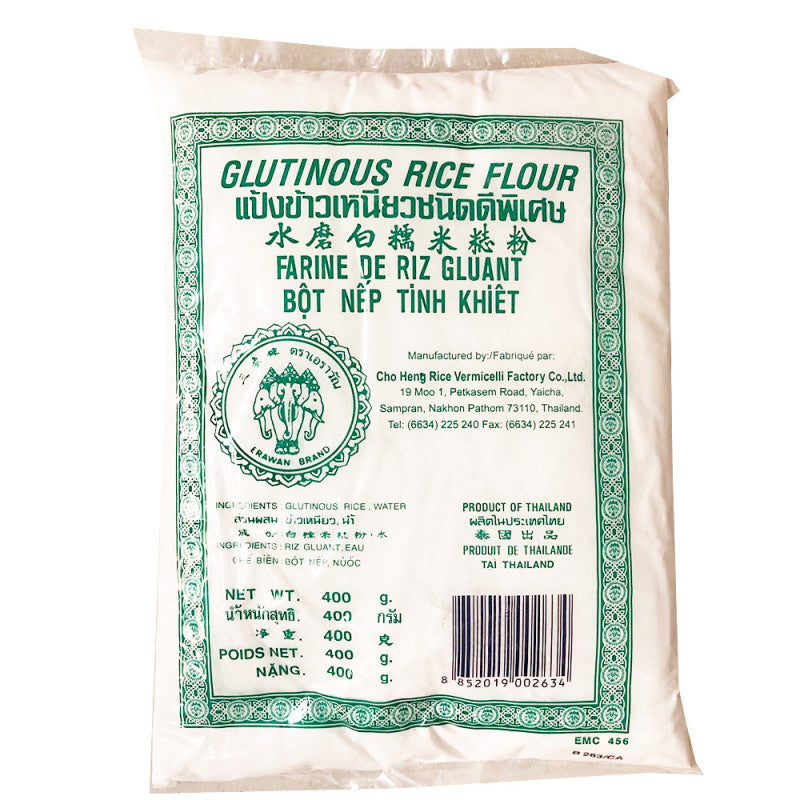 三象牌Y&Y 水磨白糯米粉 Glutinous Rice Flour 400g