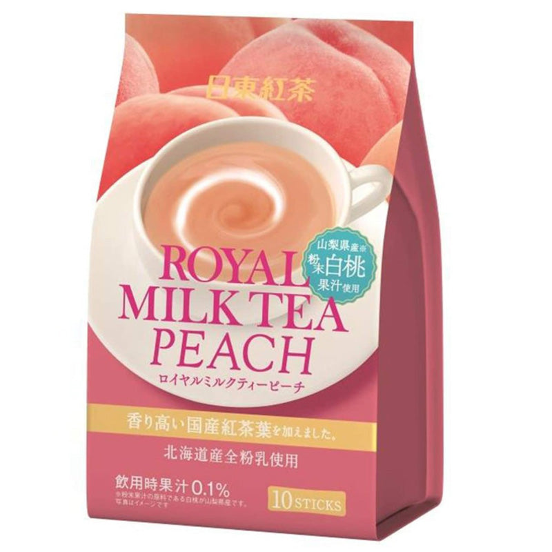 日东 白桃奶茶  royal peach milk tea