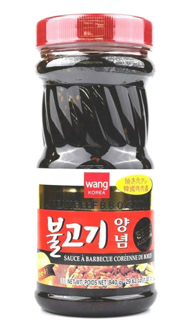 Wang Korea 韩国牛排烤肉酱 Korean BBQ Sauce For Short Rib 840g