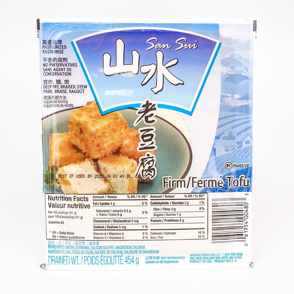 山水 老豆腐 Firm Tofu