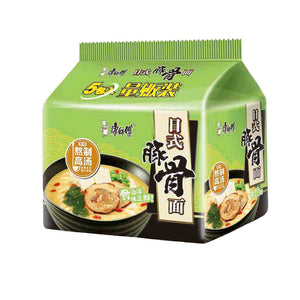 康师傅 日式豚骨面 Japanese Pork Flavor Noodle 82.5g*5